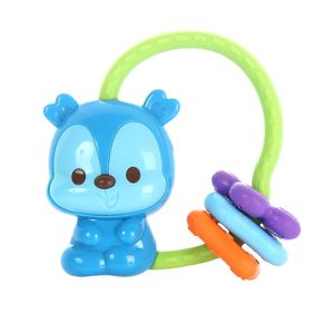 Chocalho Mordedor em Silicone Urso Azul unik Baby