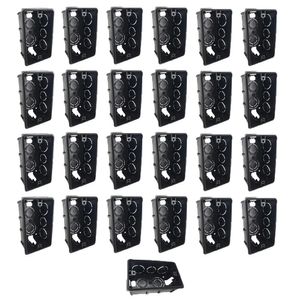 Caixa Luz 4x2 Embutir Fio Kit 25 Und Interruptor Tomada Parede Instalaçao Cabeamento