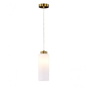 Pendente Lutsk Metal Ouro 1 Lâmpada E27 Bivolt Tupiara E Cabo 115Cm Única Único