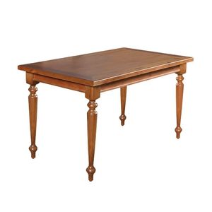 Mesa De Jantar Rústica Retangular 140X80Cm Francisca - Castanho - Marrom