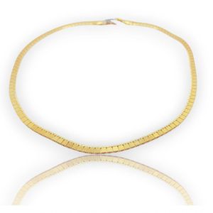 Chocker Fita Trabalhada Dourado