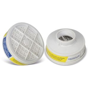 Filtro Químico Para Respirador Ppr 13 Vapores Orgânicos Proteplus 411,0001