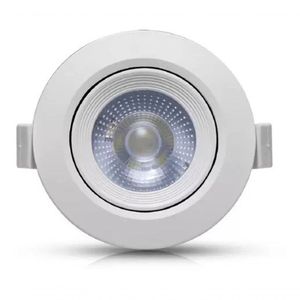 Spot Led Redondo 5w Branco Neutro 4000k