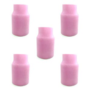 Kit 5 Bocais De Cerâmica Gás Lens Nº10 Te460 Tocha Tig Oximig