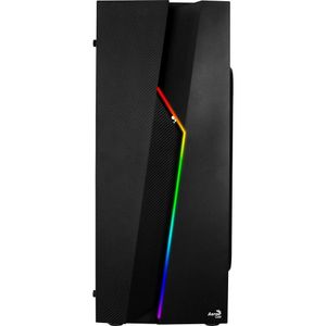Gabinete Gamer Aerocool Bolt Mid Tower Rgb Com Fan Lateral Em Acrílico 67990