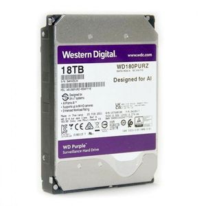 Hd Wd Purple Pro Surveillance 22Tb 7200Rpm Cache 512Mb 3.5 Polegadas Sata Wd221Purp