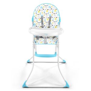 Cadeira De Alimentação Alta Slim 6M 15Kg Azul Multikids Baby - Bb369 Azul