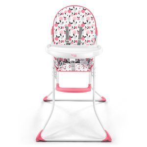 Cadeira De Alimentação Alta Slim 6M 15Kg Rosa Multikids Baby - Bb370 Rosa