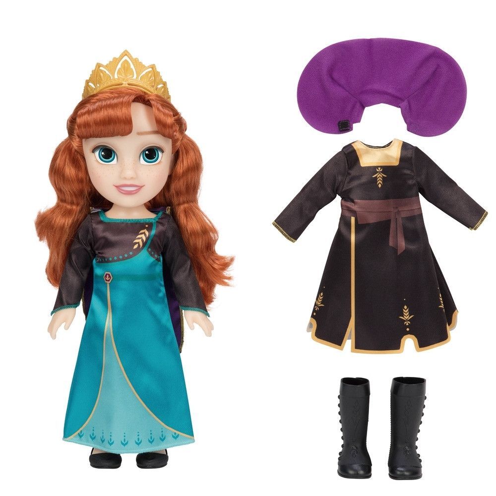 Boneca De Vinil Grande Princesa Anna Viagem Disney Frozen