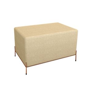 Puff Barcelona Cobre - Cor: Marrom