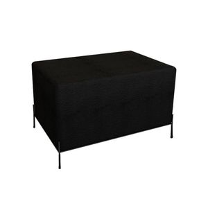 Puff Barcelona Preto - Cor: Preto