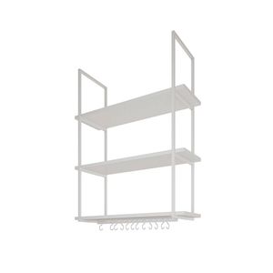 Nicho Denver 80cm Branco - Cor: Branco