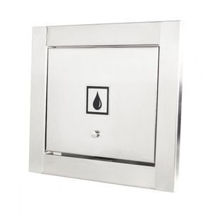 Visor De água Em Inox Escovado Design Moderno Clean