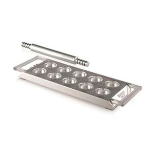Molde Para Ravioli Marcato 11502104 Em Alumínio - 35 Cm Prata