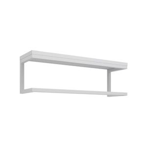 Toalheiro Para Banheiro Estilo Industrial Ita - Branco - Cor: Branco