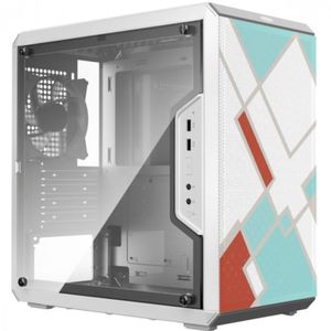 Gabinete Cooler Master Masterbox Q300l Lateral Vidro Temperado Branco - Mcb-q300l-wann-s00