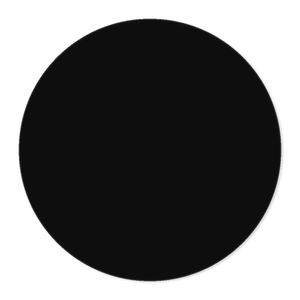 Sousplat 35cmx35cm - Cria Arte Laser Preto