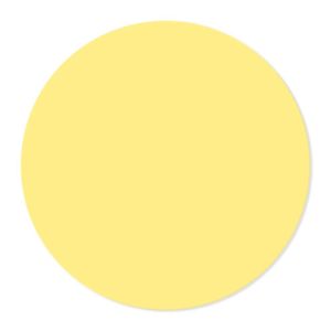 Sousplat 25cmx25cm - Cria Arte Laser Amarelo