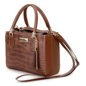 Bolsa Delicada Transversal Feminina Com Detalhes Em Metal Alça Ajustável