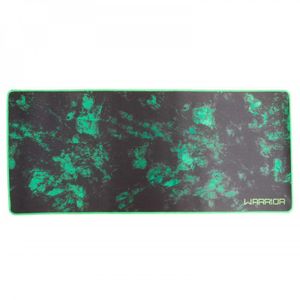Mouse Pad Multilaser Gamer Warrior Ac302 Preto Com Verde