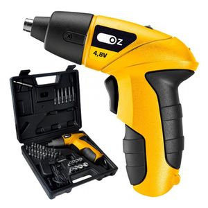 Parafusadeira Sem Fio Com Bits 4.8v Com Maleta - Bivolt