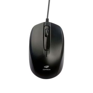 Mouse C3tech Ms-30bk, Usb, 1000 Dpi, Preto