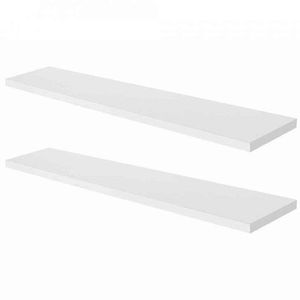 Prateleira Simples Branca 60X20Cm Com Suporte Mdf