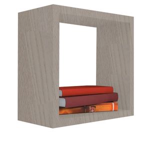 Nicho Decorativo 45X45X20 Cm Madeirado Em Mdf