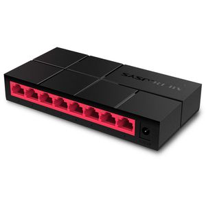 Switch Mercusys Ms108g Gigabit De 8 Portas 10/100/1000 Mbps