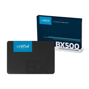 Ssd 2tb Crucial Bx500, Sata (6gb/s), 2.5", Leitura 540mb/s, Gravação 500mb/s - Ct2000bx500ssd1