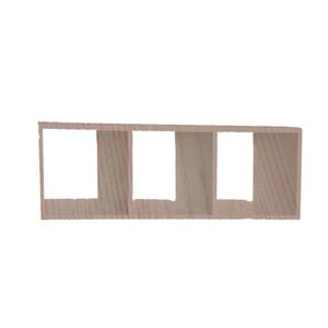 Nicho Triplo 70X30X20 Madeirado Em Mdf