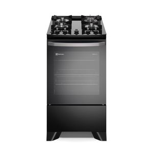 Fogão Electrolux 4 Bocas Efficient Com Perfectcook Preto (fe4gp) Bivolt