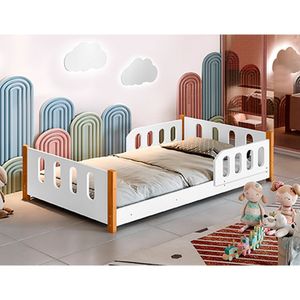Minicama De Criança Infantil Juvenil Camila - Branca - Branco