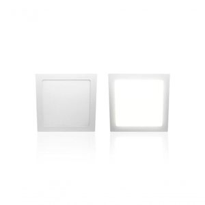 Painel Led Quadrado De Embutir 12w 6500k Branco Bivolt Demi