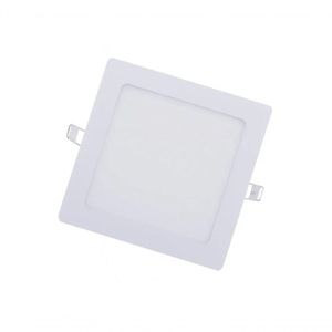 Painel Led Pop Quadrado De Embutir 12w 3000k Branco Bivolt Avant
