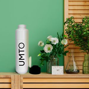 Garrafinha Para Academia Umto Super-Resistente 500 Ml Branca - Branco