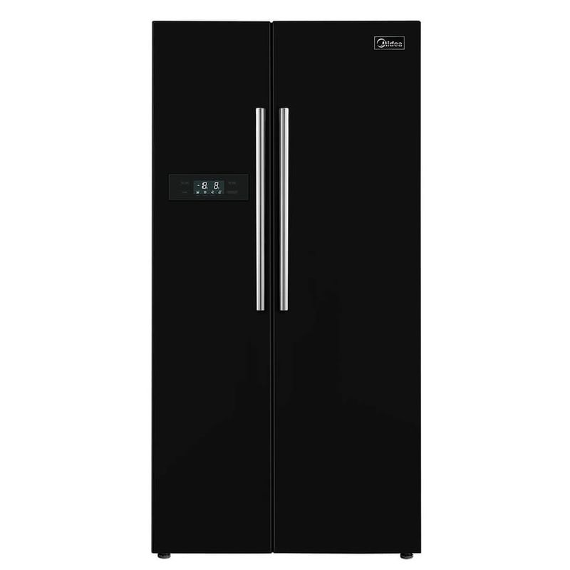 Geladeira/refrigerador 528 Litros 2 Portas Preto Side By Side - Midea - 220v - Md-rs587fga222