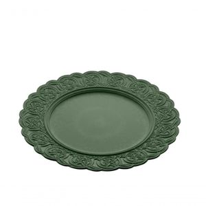 Sousplat De Plástico Merida Verde 33Cm