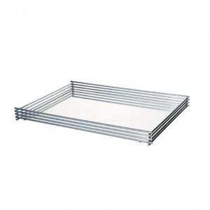 Bandeja Wire Cromada 10X20Cm