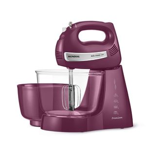 Batedeira Bella Massa Marsala Mondial - B-42 Batedeira-127v-marsala/inox