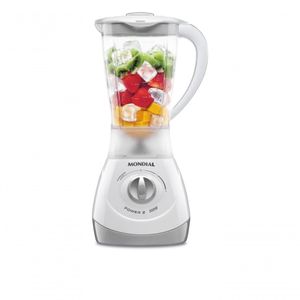 Liquidificador Branco Mondial Nl-22 Liquidificador-127v-branco/cinza
