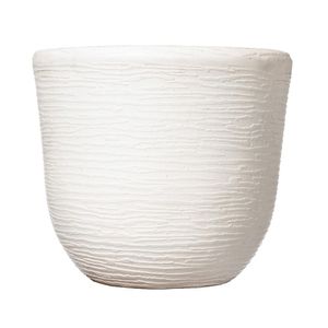 Vaso Planta Pequeno Polietileno Tradicional Grafiato Redondo Resistente De 3,1l