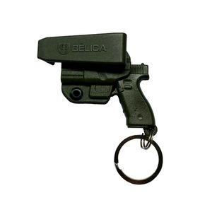 Chaveiro Holster Bélica Coldre E Pistola Removível Verde Oliva