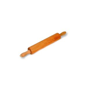 Rolo Para Massas De Madeira Móvel 35X7,5Cm