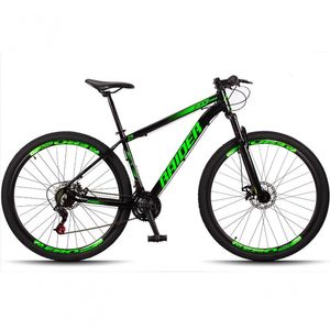 Bicicleta 29 Raider Z3x Pro 21v Preto+verde