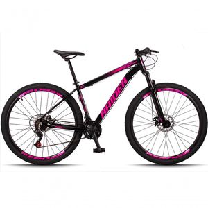 Bicicleta 29 Raider Z3x Pro 21v Preto+rosa