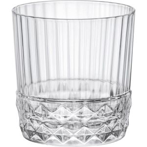Bormioli Rocco America '20s Copo Uísque 9x9x9cm 350ml Vidro Transp 6pç
