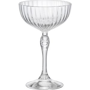 Bormioli Rocco America '20s Taça Coquetel Coupe 16x10x10cm 220ml Cristal Transp 6pç