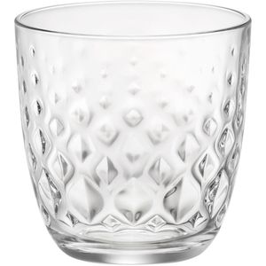 Bormioli Rocco Glit Copo água 9x9x9cm 295ml Vidro Transp 6pç