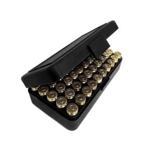 Caixa Estojo Porta Munição Bélica .40 7,65 9Mm 380 Preto